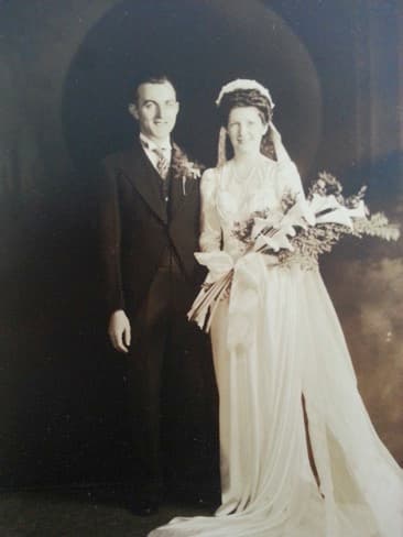 Photo of John Grime's grandparents